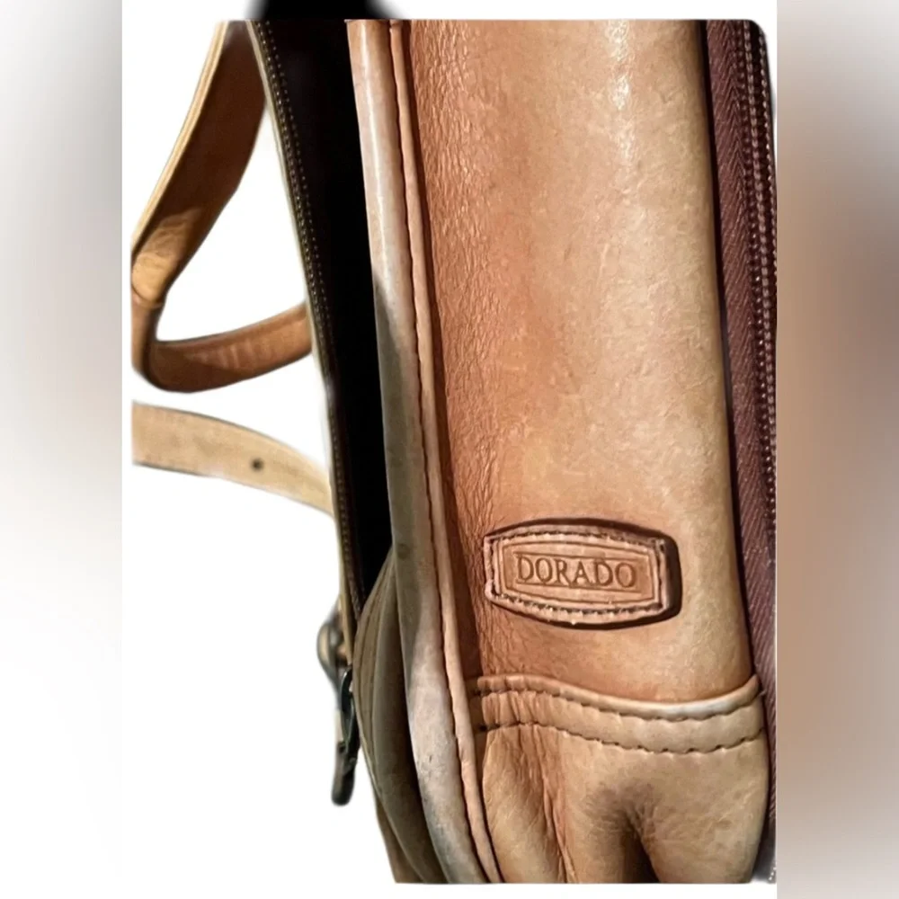 Dorado Leather Men's Shoulder Briefcase/Tote Bag